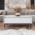Mesa de centro OZMI 100x40 cm blanca