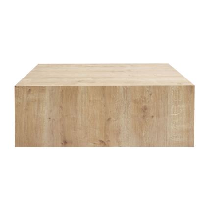Mesa de centro PRIZMA 90 x 90 cm, roble