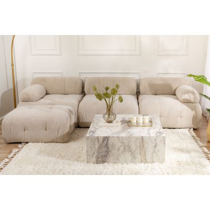 Mesa de centro PRIZMA 90x90 cm mármol