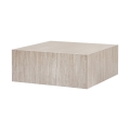 Mesa de centro PRIZMA 90x90 cm travertino