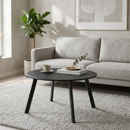 Mesa de centro REVE 40x70 cm negra