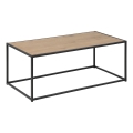 Mesa de centro SARON roble/negro