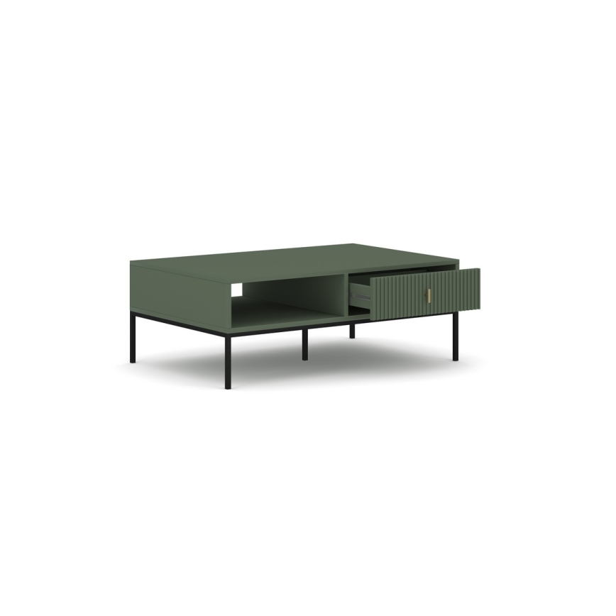 Mesa de centro SUE verde/negra
