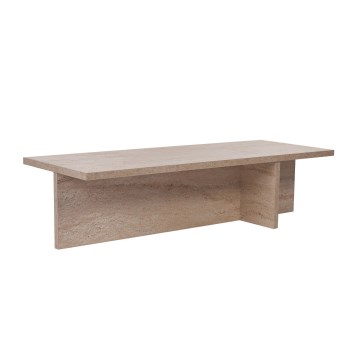 Mesa de centro VERUM 120x45 cm travertino