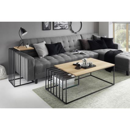 Mesa de centro ZAIRA en roble