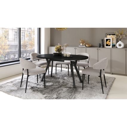 Mesa de comedor ARTUR negra