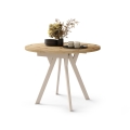 Mesa de comedor ARTUR roble artisan/beige
