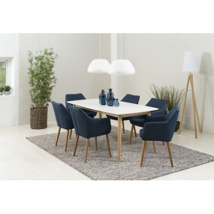 Mesa de comedor BERG blanco