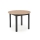 Mesa de comedor CALMIO roble artisan/negro