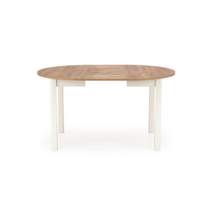Mesa de comedor CALMIO roble craft/blanco