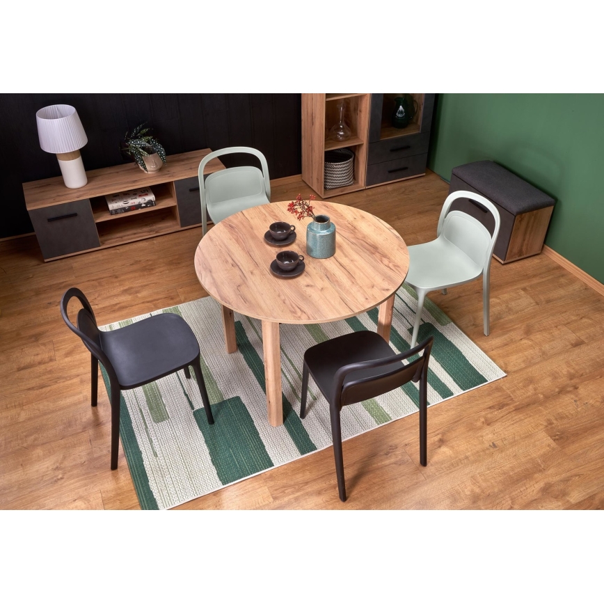 Mesa de comedor CALMIO roble craft