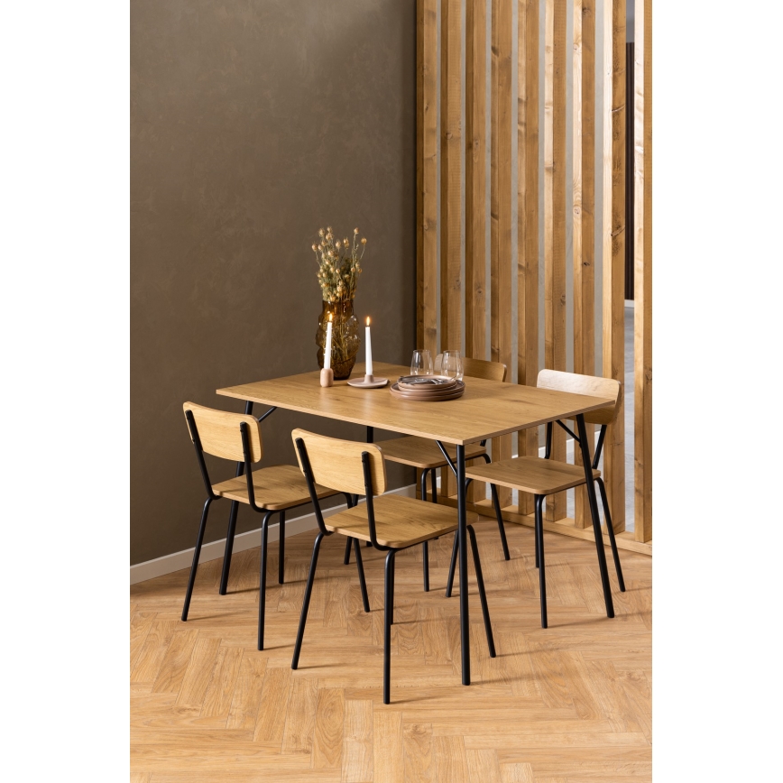 Mesa de comedor CARYS roble