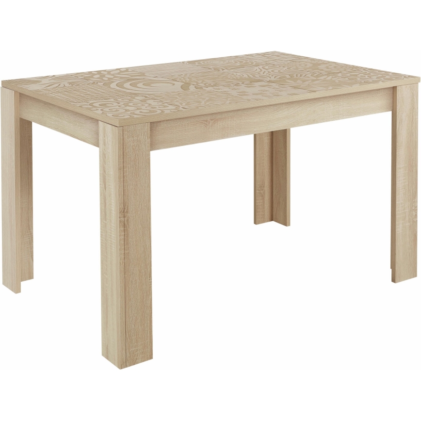 Mesa de comedor extensible ARIA roble Sonoma