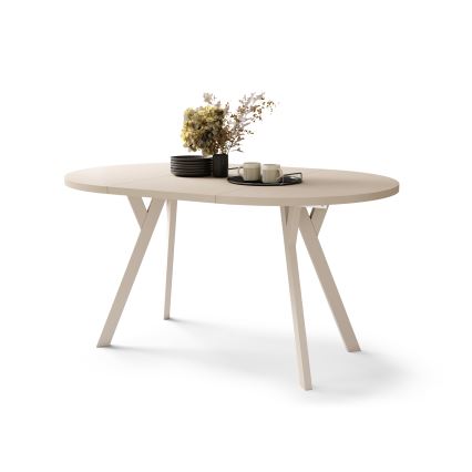 Mesa de comedor extensible ARTUR beige