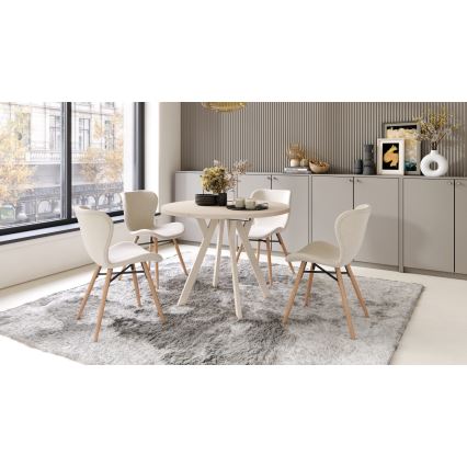 Mesa de comedor extensible ARTUR beige
