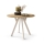 Mesa de comedor extensible ARTUR roble artisan/beige
