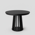 Mesa de comedor extensible NEXUS 100/140x77 cm negra
