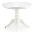 Mesa de comedor extensible WILLIAM blanca