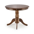 Mesa de comedor extensible WILLIAM en nogal