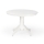 Mesa de comedor KOTI, diámetro 106 cm, blanca