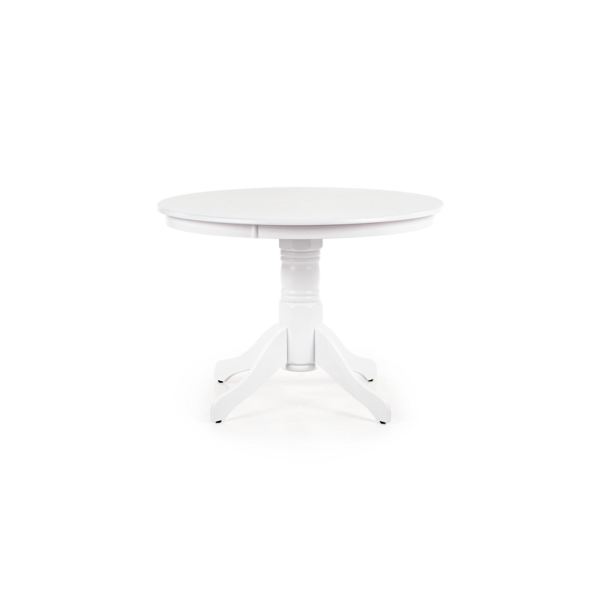Mesa de comedor KOTI, diámetro 106 cm, blanca