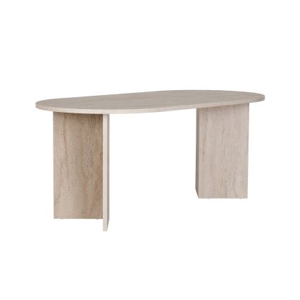 Mesa de comedor NEL 180x90 cm beige
