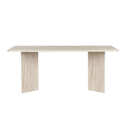 Mesa de comedor NEL 180x90 cm beige