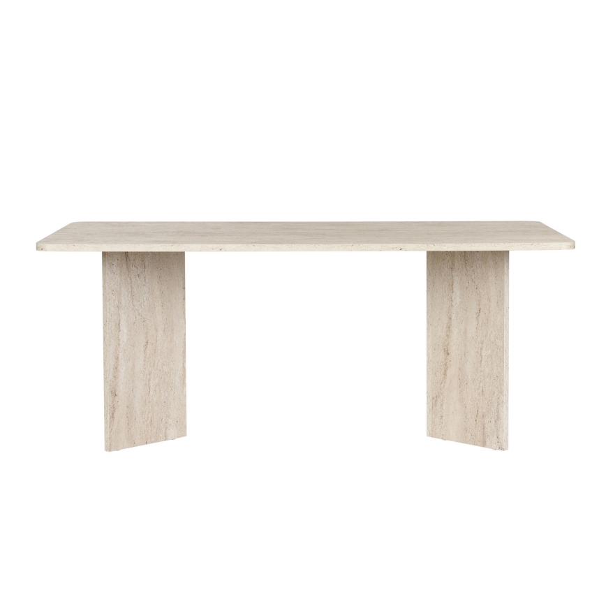 Mesa de comedor NEL 180x90 cm beige