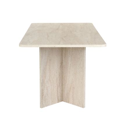 Mesa de comedor NEL 180x90 cm beige
