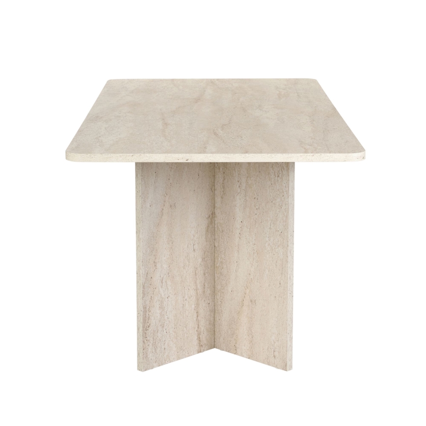 Mesa de comedor NEL 180x90 cm beige