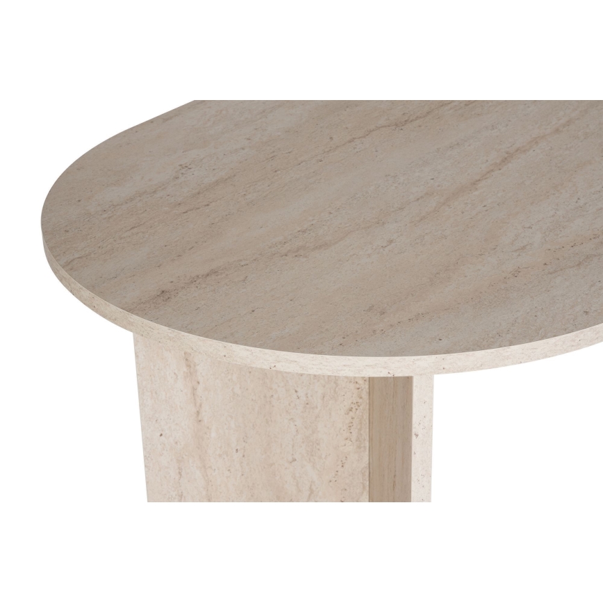 Mesa de comedor NEL 180x90 cm travertino