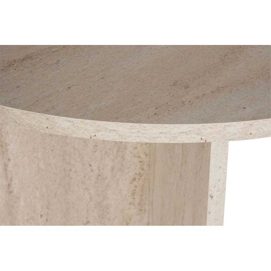 Mesa de comedor NEL 180x90 cm travertino