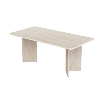 Mesa de comedor NEL 180x90 cm travertino