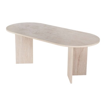 Mesa de comedor NEL 200x90 cm beige