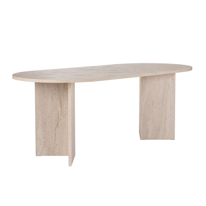 Mesa de comedor NEL 200x90 cm beige