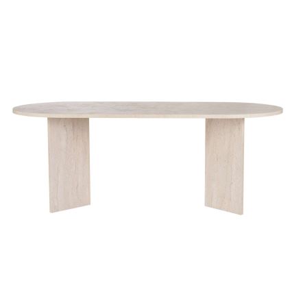 Mesa de comedor NEL 200x90 cm beige