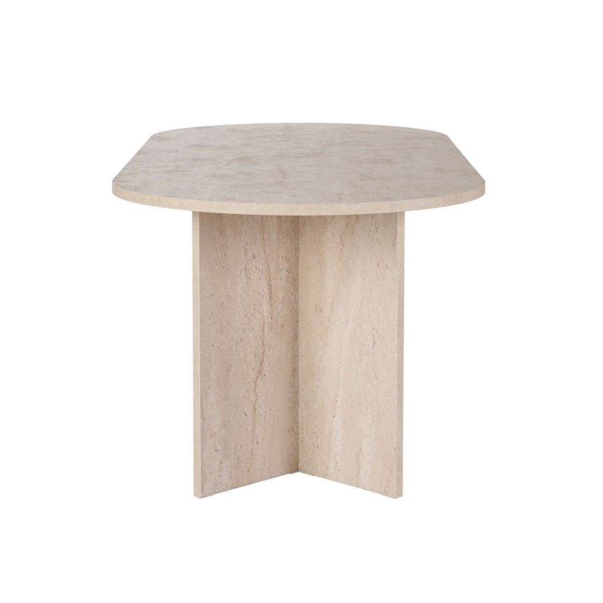 Mesa de comedor NEL 200x90 cm beige