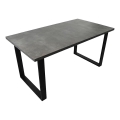 Mesa de comedor plegable COLIN gris