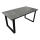 Mesa de comedor plegable COLIN gris