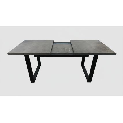 Mesa de comedor plegable COLIN gris