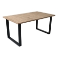 Mesa de comedor plegable COLIN roble