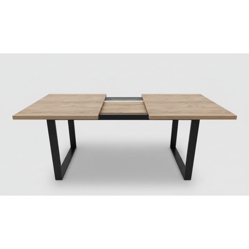 Mesa de comedor plegable COLIN roble