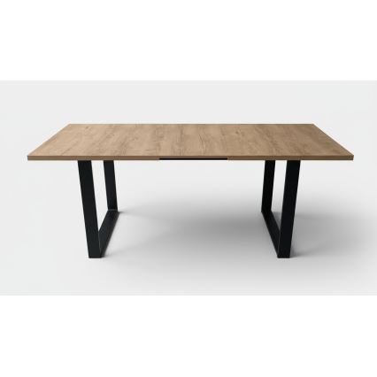Mesa de comedor plegable COLIN roble