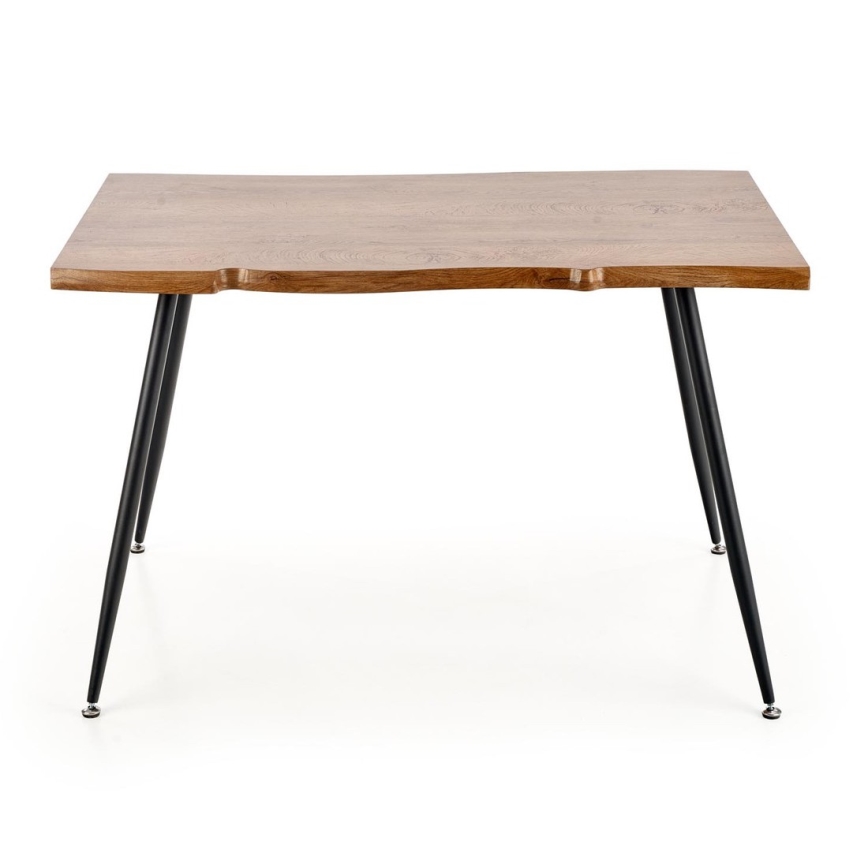 Mesa de comedor SOLACE roble/negro