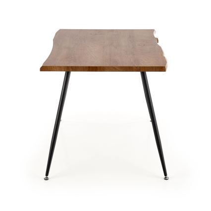 Mesa de comedor SOLACE roble/negro