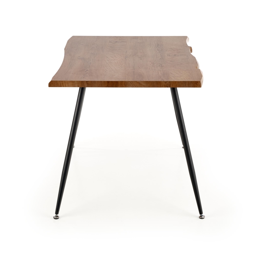 Mesa de comedor SOLACE roble/negro