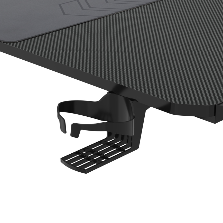 Mesa de juego FALCON con retroiluminación LED RGB 116x60 cm negro