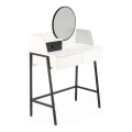 Mesa de tocador AGNES 120x80 cm blanco/negro