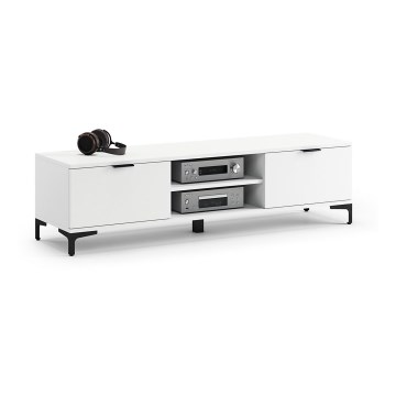 Mesa de TV LORA blanco