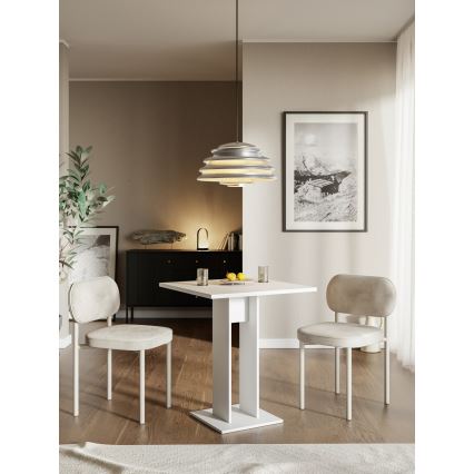 Mesa STRAPO 68x68 cm blanca